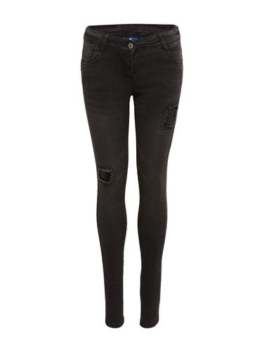 TOM TAILOR Jeans uni long LISSIE, rinsed black denim 176