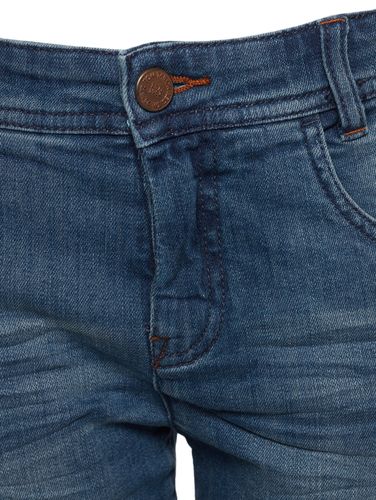 TOM TAILOR Bermuda uni bermuda, super stone blue denim