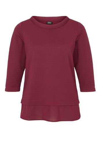 S.OLIVER BLACK Jacquard-Shirt Default Title