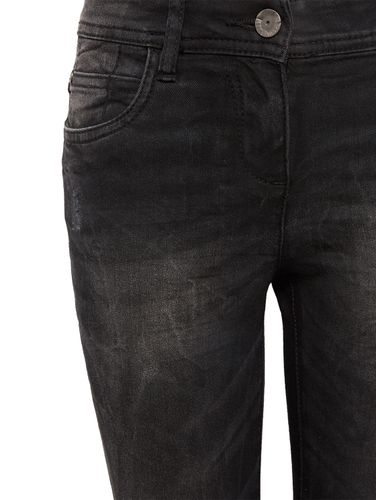 TOM TAILOR Jeans uni long LISSIE, dark stone black denim-denim