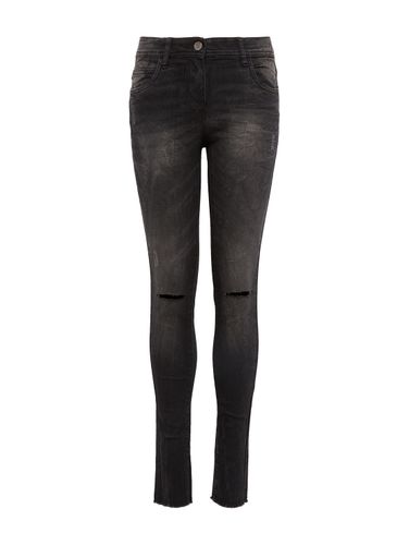 TOM TAILOR Jeans uni long LISSIE, dark stone black denim-denim