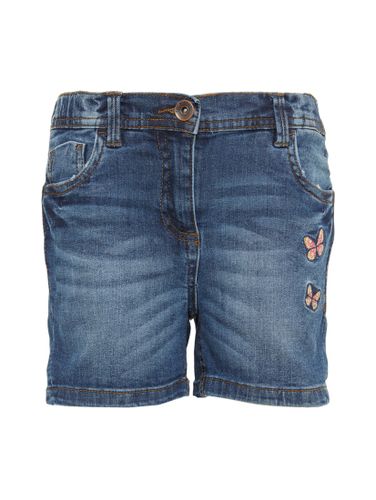 TOM TAILOR Denim Bermuda, light stone blue denim-denim Default Title