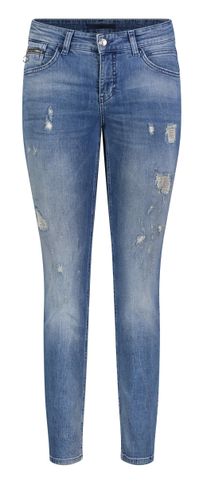 MAC MAC JEANS - SLIM destroyed glam, Authentic Denim Default Title