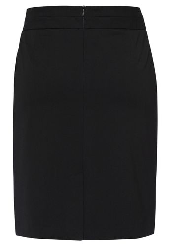 MORE & MORE schmaler Bleistiftrock marine