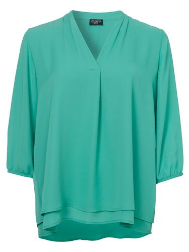 VIA APPIA Bluse V-Ausschnitt 3/4 Arm 46