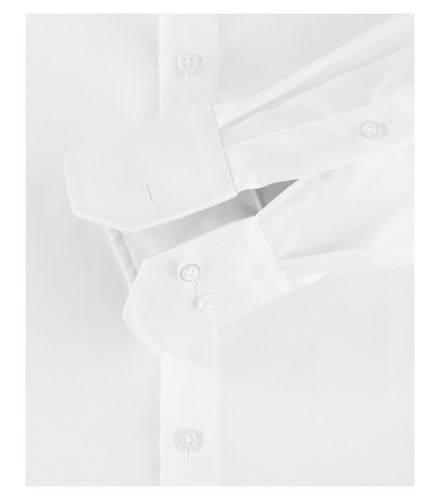 VENTI Twill Hemd unifarben extra langer Arm 72cm