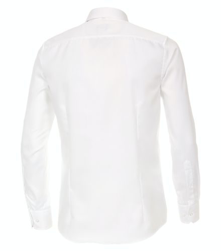 VENTI Twill Hemd unifarben extra langer Arm 72cm