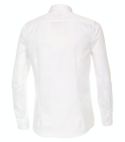 VENTI Twill Hemd unifarben extra langer Arm 72cm