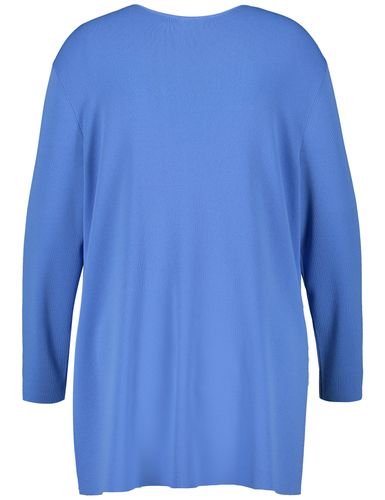 SAMOON Offene Strickjacke im Longstyle