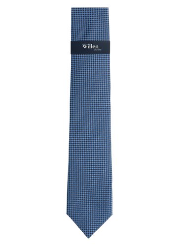 Willen Krawatte, mittelblau