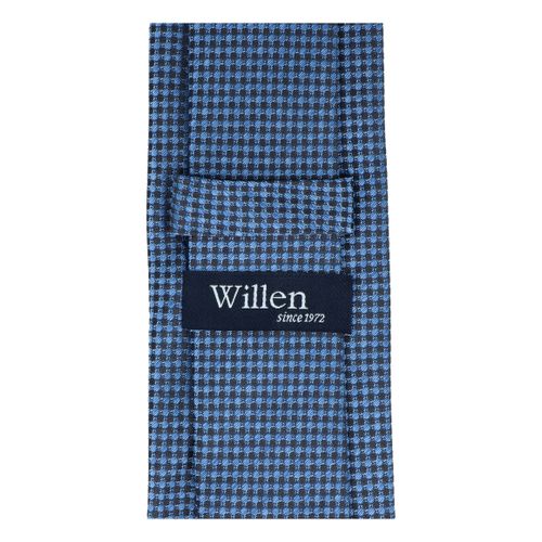 Willen Krawatte, mittelblau