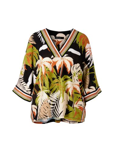 MARC CAIN Viskosebluse mit Kimonoärmel