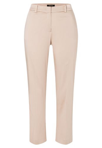MORE & MORE verkürzte Baumwoll-Satin Hose seashell Frühjahrs-Kollektion 42