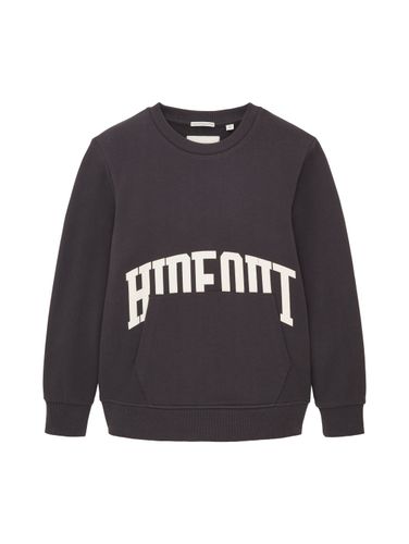 TOM TAILOR Sweatshirt mit Textprint