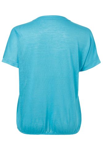 VIA APPIA Bluse V-Ausschnitt 1/2 Arm Knöpfe