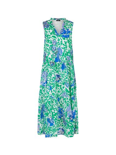 MARC CAIN Bedrucktes Kleid mit Volants 38