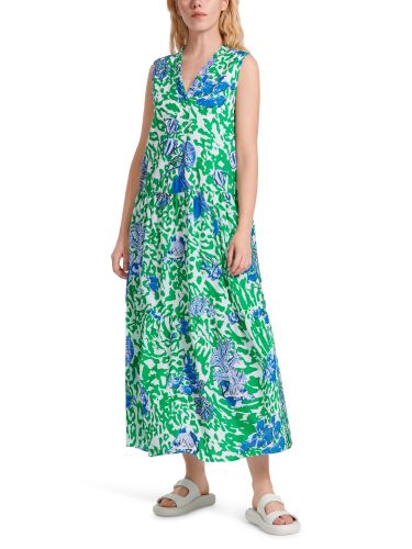 MARC CAIN Bedrucktes Kleid mit Volants