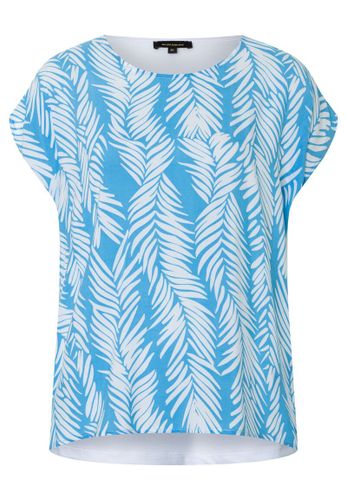 MORE & MORE Blusenshirt Palmblätter-Print Sommer-Kollektion 44