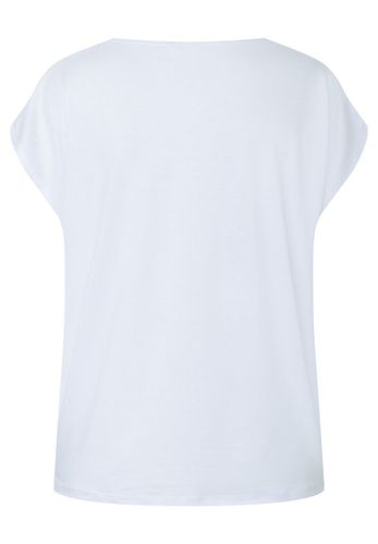 MORE & MORE Blusenshirt Palmblätter-Print Sommer-Kollektion