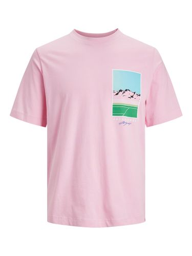 JACK & JONES JACK&JONES JORTULUM LANDSCAPE TEE SS CREW NECK L