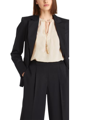 MARC CAIN Gefütterter Blazer aus Baumwolle