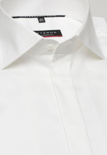 ETERNA Performance Shirt Twill-Stretch Langarm