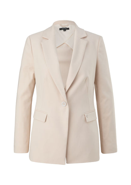 COMMA Taillierter Blazer aus Baumwollmix 46