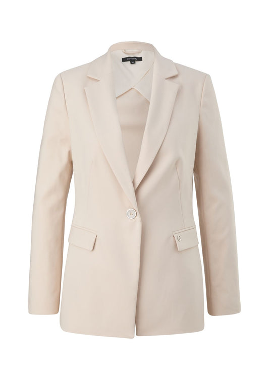 COMMA Taillierter Blazer aus Baumwollmix 46