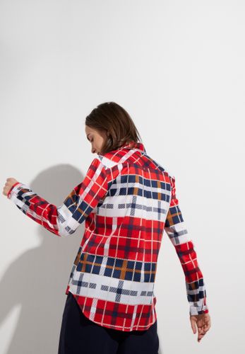 ETERNA Bluse Satingewebe Langarm