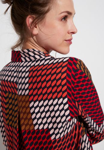 ETERNA Bluse Satingewebe Langarm