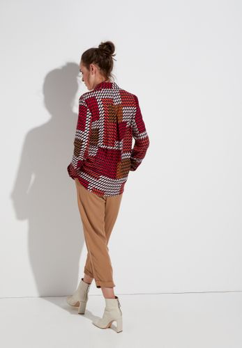 ETERNA Bluse Satingewebe Langarm