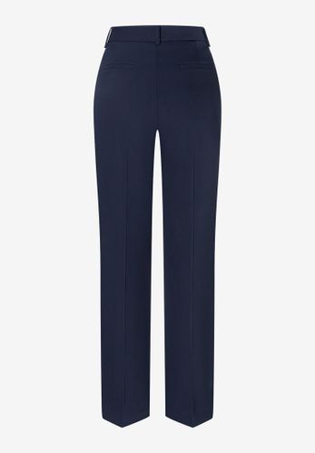 MORE & MORE weite Bundfaltenhose marine Herbst-Kollektion