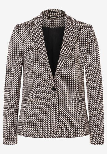 MORE & MORE Jerseyblazer Minimuster Herbst-Kollektion 38