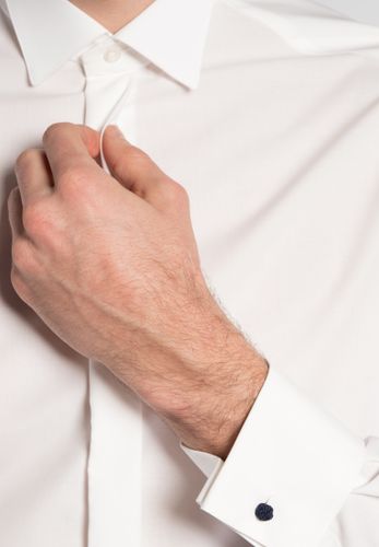 ETERNA Hemd Chambray Langarm