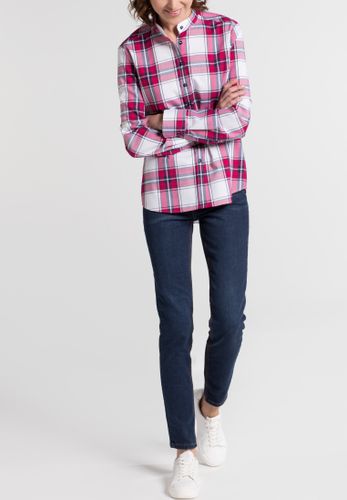 ETERNA Bluse Flanell Langarm Langarm