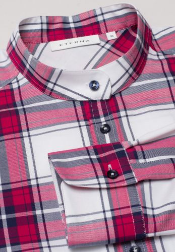 ETERNA Bluse Flanell Langarm