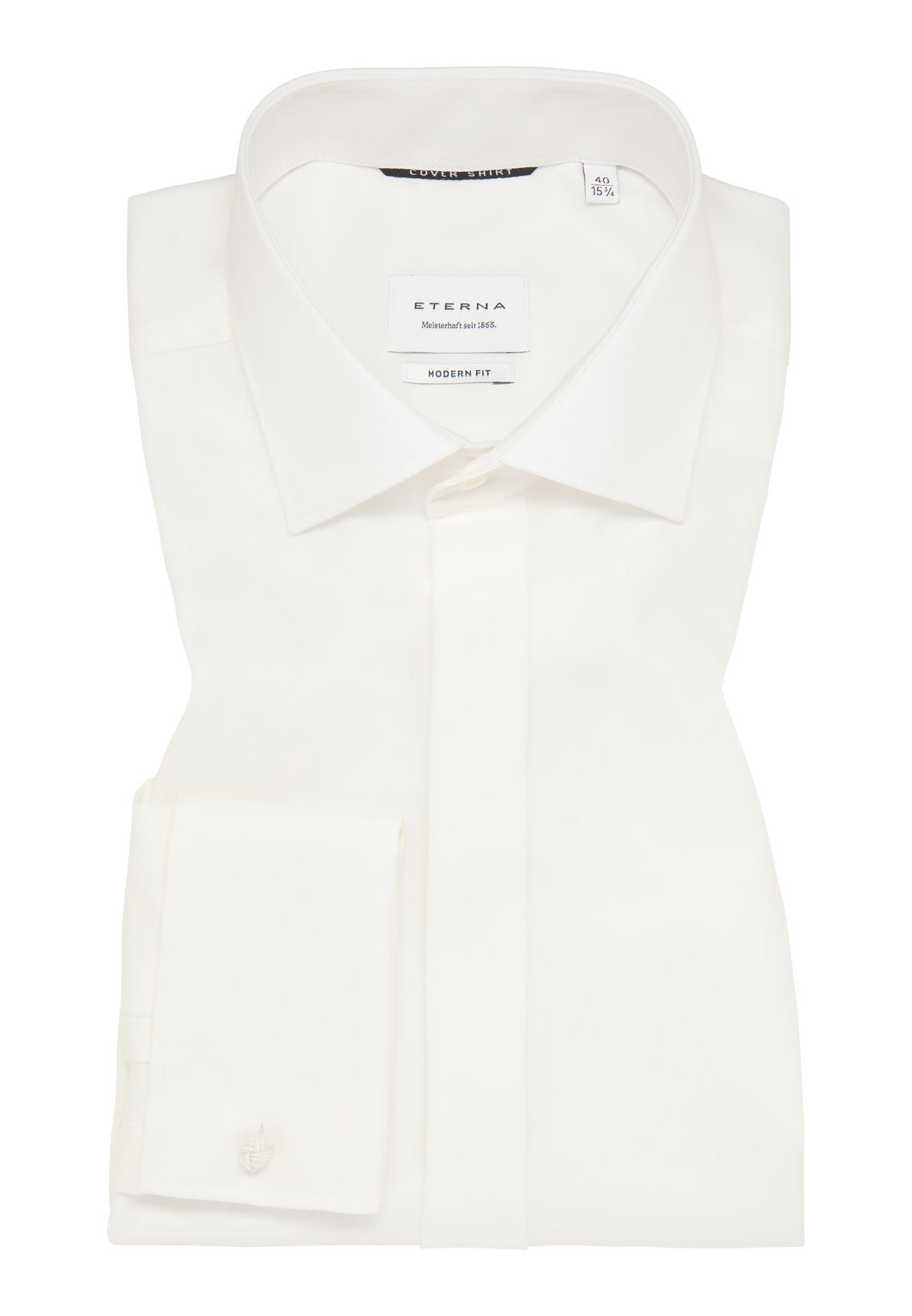 ETERNA Cover Shirt Twill verlängerter Arm (68 cm) Langarm - 65cm