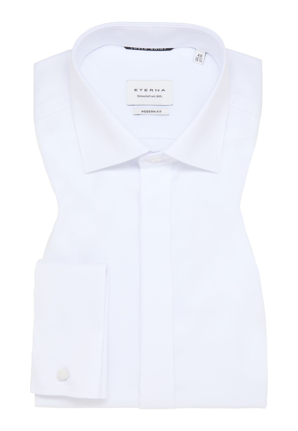 ETERNA Cover Shirt Twill verlängerter Arm (68 cm) Langarm - 65cm