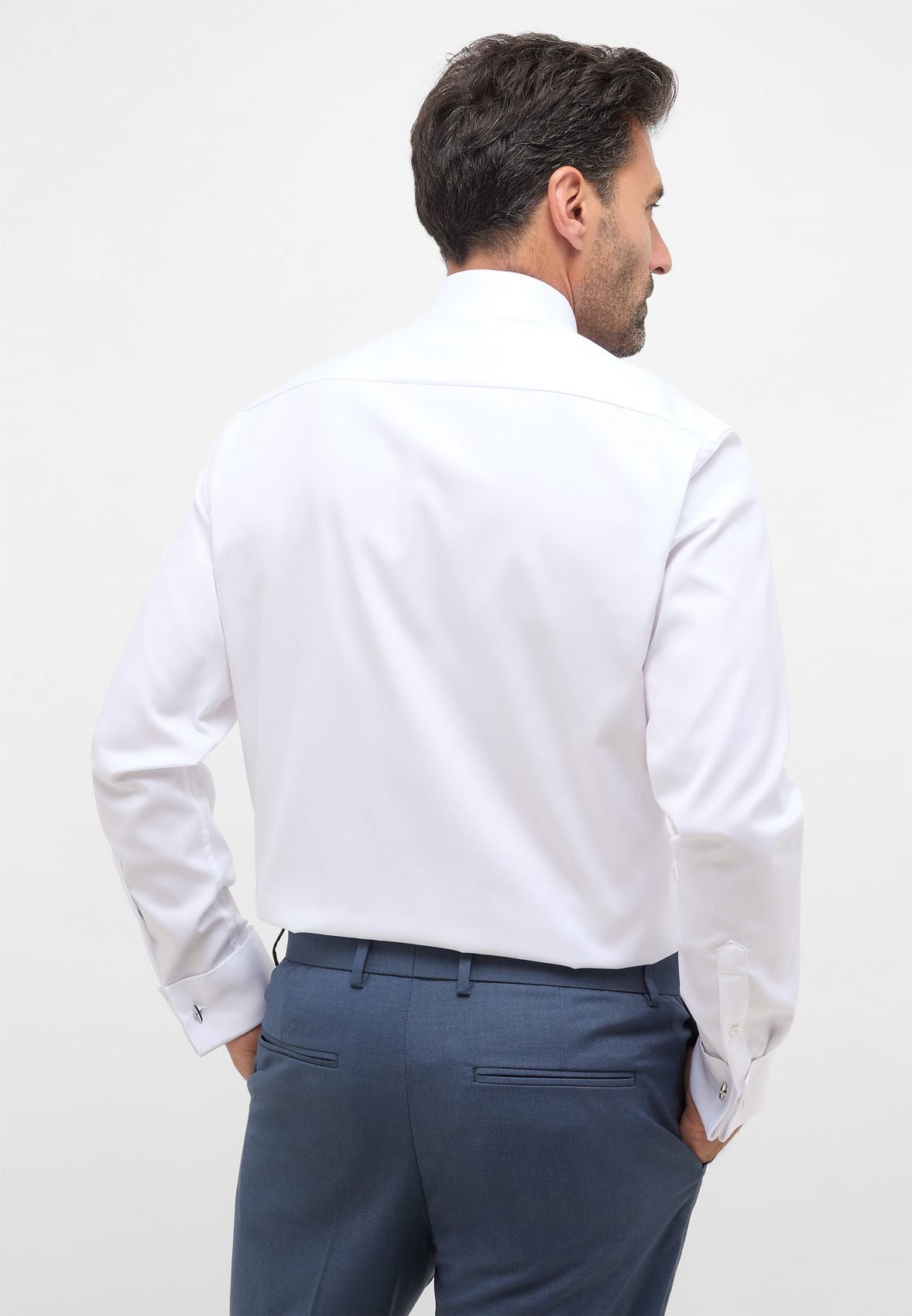 ETERNA Cover Shirt Twill Langarm