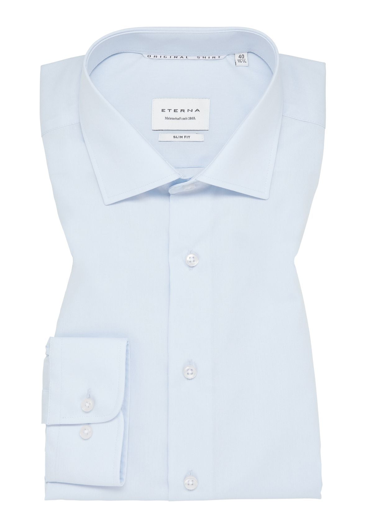 ETERNA Original Shirt Popeline Langarm Langarm - 67cm