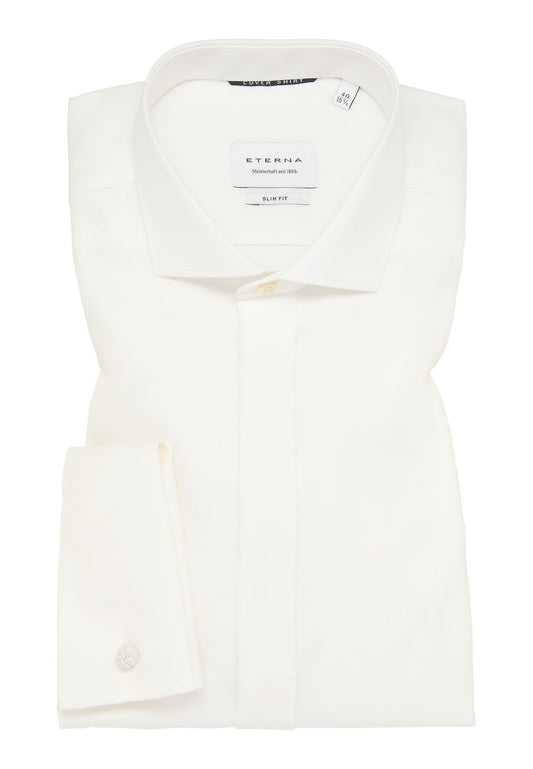 ETERNA Cover Shirt Twill super langer Arm (70 cm) Langarm - 67cm