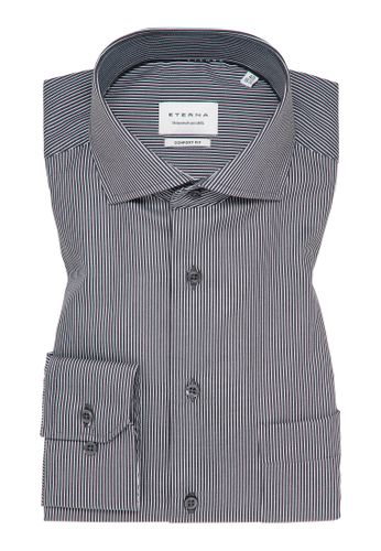 ETERNA Hemd Satingewebe Langarm Langarm - 59cm