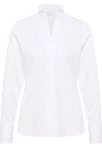 ETERNA Satin Shirt Bluse Satingewebe Langarm