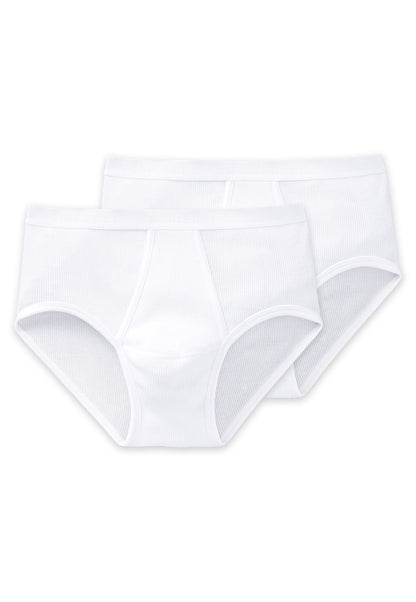 SCHIESSER Doppelripp-Sportslips, 2er Pack