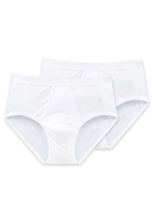 SCHIESSER Feinripp Sportslip, Doppelpack 8