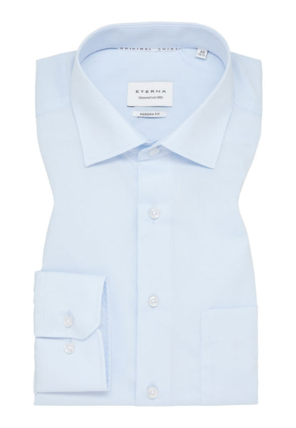 ETERNA Original Shirt Popeline Langarm Langarm - 65cm