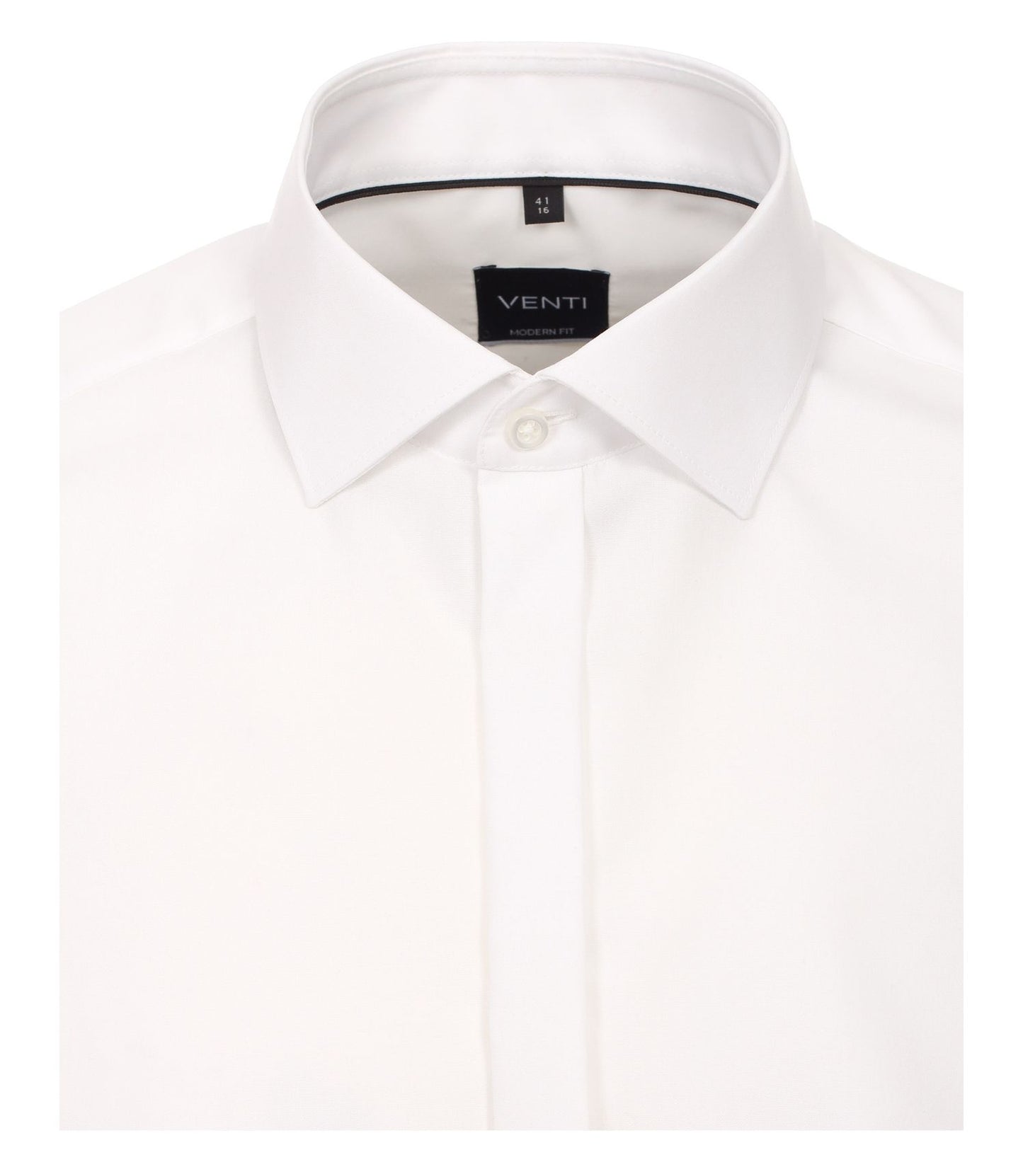 VENTI Popeline Hemd uni 001840