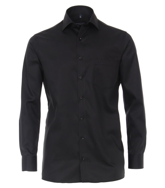 CASA MODA Twill Hemd uni 006880