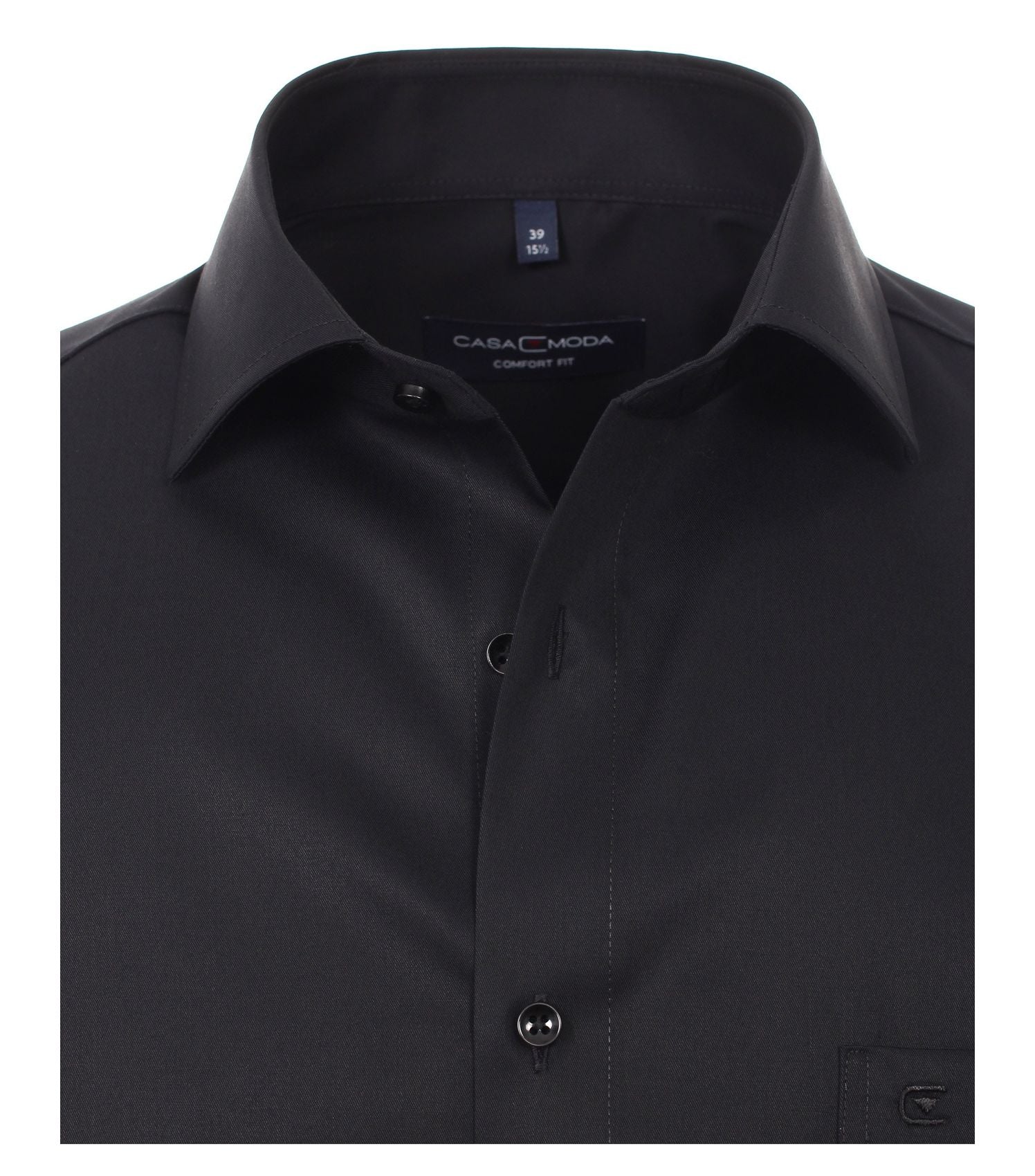 CASA MODA Twill Hemd uni 006880