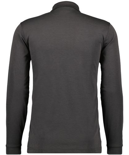 RAGMAN Softknit-Polo mit Brusttasche, Langarm